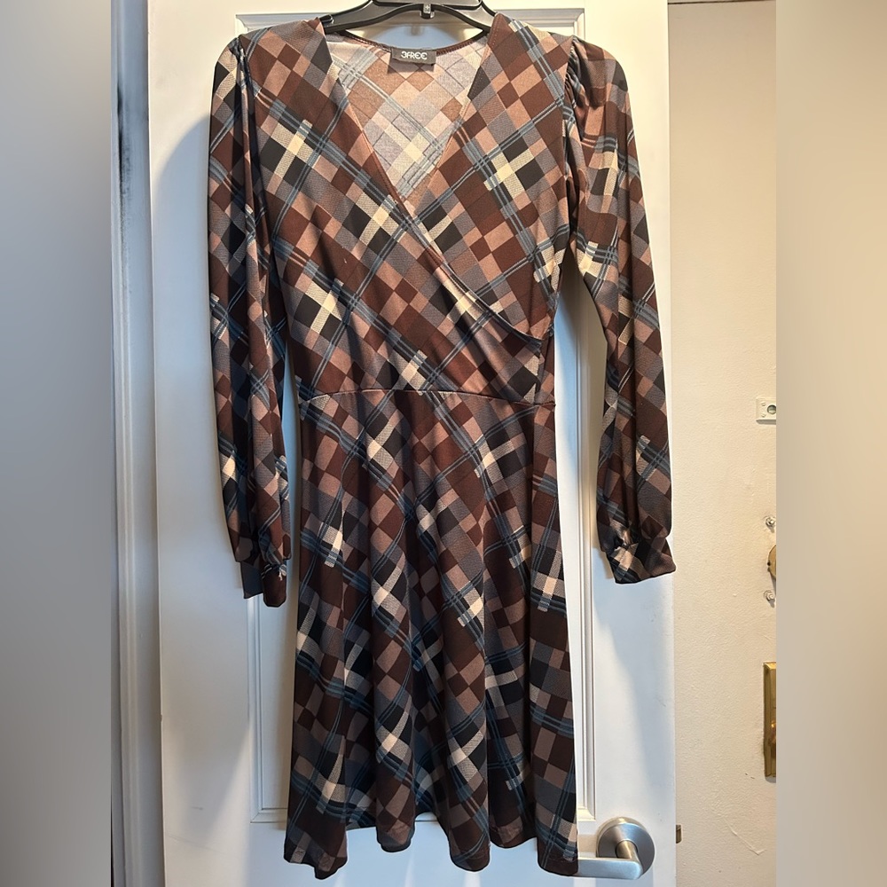 Fashion forward wrap dress style